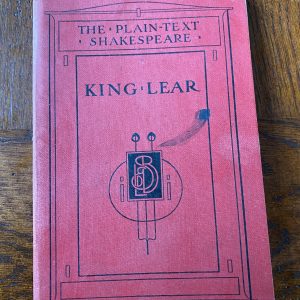 book cover for King Lear by William Shakespeare